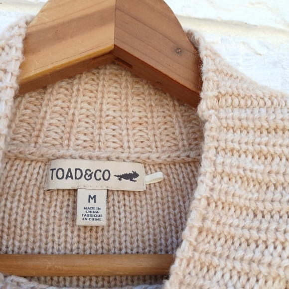 Toad & Co Tupelo Merino Wool Mock Neck Sweater - Picture 5 of 7
